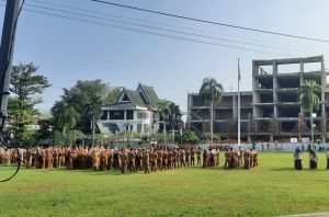 Pekerjaan Kantor Wali Kota Baru 45 Persen