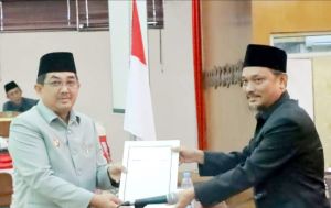 Bupati Sampaikan Pendapat Akhir Atas Keputusan DPRD Terhadap Raperda Pertanggungjawaban APBD TA 2022