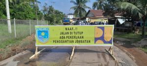  Perbaikan Jembatan, Akses Jalan Lirik Ditutup
