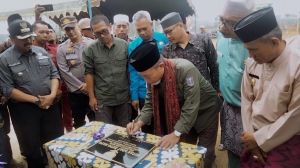 Bupati Merangin Resmikan Rumah Singgah Adat Kuta Hayo Jadi Aset Pemerintah Merangin