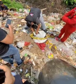 Heboh, Jasad Bayi Perempuan dalam Kantong Kresek Hitam Ditemukan di Tempat Pembuangan Sampah