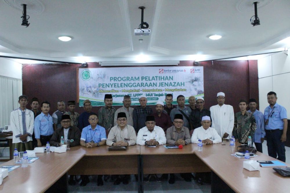 PT. LPPPI dan MUI Kabupaten Tanjung Jabung Barat Gelar Program Pelatihan Pengurusan Jenazah