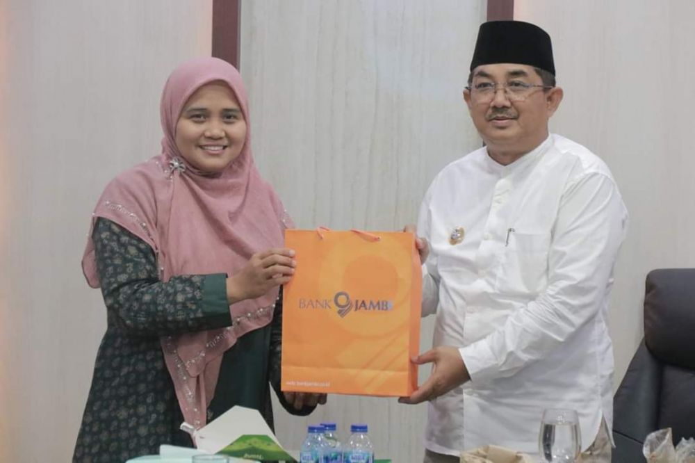 Bupati Tanjabbar Sambut Silaturahmi Komisaris Bank Jambi