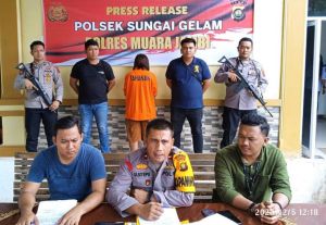 LS di Amankan Polsek Sungai Gelam Atas diduga Pelaku Penipuan dan Penggelapan mencapai Ratusan Juta 