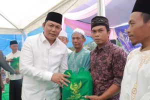Wabup Tanjabbarat Hadiri Isra' Mi'raj Di Ponpes Nurul Huda Desa Mandala Jaya