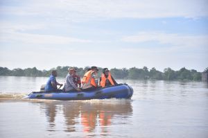 Tinggi Air Sungai Batanghari 14,69 Cm, 350 Warga Kota Jambi masih Terdampak Banjir