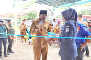 Bupati Tanjabbar Resmikan Pos Damkar Kecamatan Tebing Tinggi