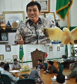 Bupati Mhd Fadhil Terima Kunjungan Komisi Informasi Provinsi Jambi