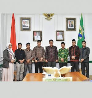 Bupati Mhd Fadhil Arif Audiensi Bersama Civitas Institut Agama Islam Nusantara Batang Hari