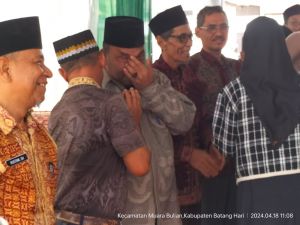 Wabup Bakhtiar Hadiri Acara Halal Bihalal di Dinas PPP Batanghari