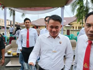 Kasat Reskrim Operasi Pekat Beberapa Hari Terakhir Musnahkan 7 ratus Minum Bermerek