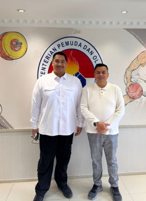 Kepada Menpora, Kemas Faried Sampaikan Usulan Strategis untuk Dunia Olahraga Kota Jambi