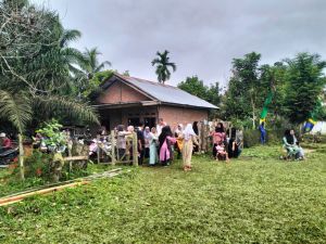 Ratusan Warga Padati Lokasi Acara Pembukaan TMMD ke 123