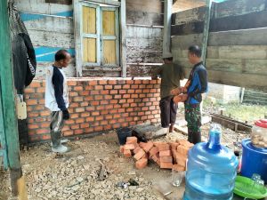 Ini Progres Rehab RTLH Program TMMD ke 123 Kodim Bute