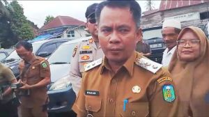 Wabup Nazar Pantau Ketersediaan Sembako Dipasar Bungur Tebo Tengah Jelang Puasa Ramadan