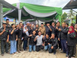 Didampingi KFA, Cek Endra Hadiri Tasyakuran KSM Sahabat Peduli Lingkungan