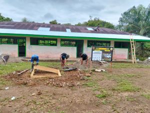 Pekerjaan Rehab Madrasah Nurul Falah TMMD ke 123 di Kebut, Ini Tujuannya