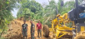 Kasdim Bute Tinjau Langsung Lokasi TMMD ke 123 di Teluk Kuali dan Malako Intan