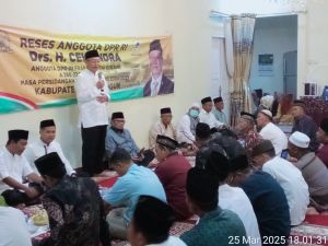 Reses dan Bukber, CE Ajak Tomas Mandiangin Dukung Pemerintahan Sarolangun