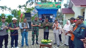 Bupati Kerinci bersama Dandim 0417/Kerinci hadiri HUT RAPI Lokal 12 Pendung