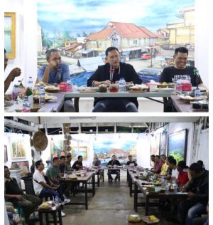 Silaturahmi dengan Awak Media, Ini yang Disampaikan Kapolres Tebo