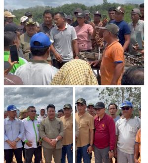 Sidak Kelapangan, Komisi 2 DPRD Tebo Minta WKS Hentikan Aktivitas Sebelum RDP