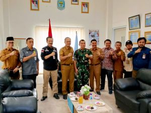 Wabup Murison Terima Kunjungan Satgas Swasembada Pangan Mabes TNI AD