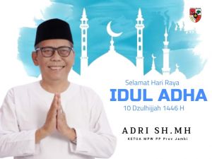 Idul Adha, MPW Pemuda Pancasila Jambi Berqurban 1 Ekor Sapi dan 2 Ekor Kambing
