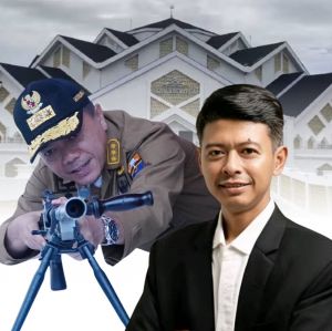 Parah.! 150 Milyar Islamic Center bocor dan Berdinding Kasliboard/GRC.