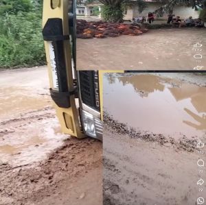 Warga Tabir Ilir : Bupati Syukur Lihat Jalan Kami Mau Mati, Warganet Iluk Jalan ke Kebun