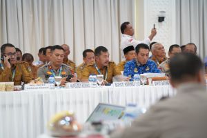 Hadiri Rakor Lintas Sektoral Polda Jambi, Bupati Monadi : Siap Dukung Ketahanan Pangan 
