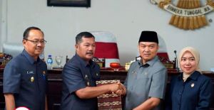 Bupati Monadi Hadiri Rapat Paripurna DPRD tentang Pidato Rancangan KUA PPAS APBD 2025