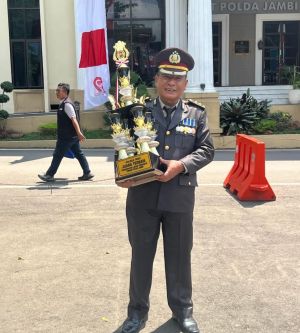 HUT Bhayangkara ke- 79, Polres Tebo Raih Tiga Penghargaan