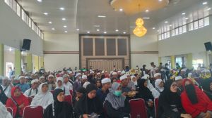 Delay, Penerbangan Jama'ah Haji Kloter 16 Asal Tebo dari Tanah Suci Sempat Tertunda