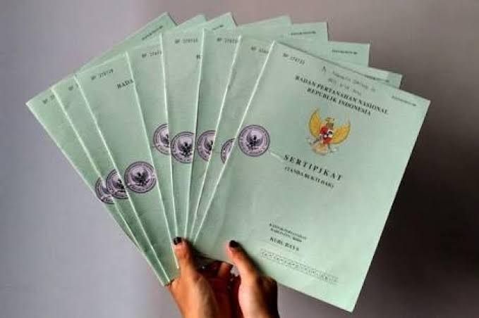 Ilustrasi Sertifikat Tanah