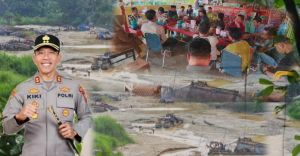 Marga Batin IX Ilir Minta Sungai Merangin Jernih, Kapolres Merangin Akan Kita  Tindak Lanjut