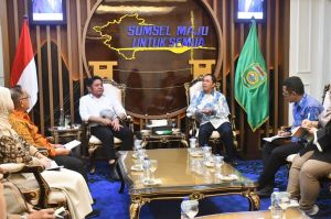 Perkuat Sinergi, Ketua KPPU Bahas Isu Persaingan Usaha dengan Gubernur Sumsel