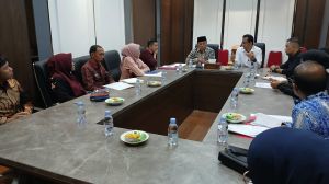 Asisten II Setda Tebo Terima Kunjungan Ombudsman RI Perwakilan Jambi