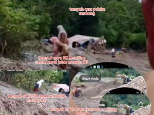 Jalan Menuju SD Air Liki Dirusak PETI? Kapolres Merangin: Itu Longsor Akibat Curah Hujan Tinggi