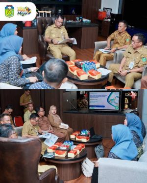  Wabup Tebo Terima Kunjungan Kepala BPJS Kesehatan Muara Bungo