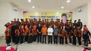 Cek Endra Gelorakan Semangat Kebangsaan Bersama Pemuda Pancasila Jambi