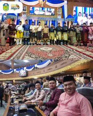Sekda Tebo Hadiri Rapat Paripurna HUT Muaro Jambi ke 26