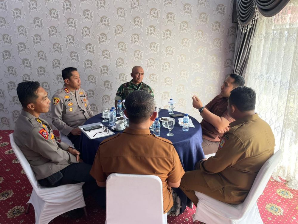 Rapat tim terpadu permasalahan desa ranah alai
