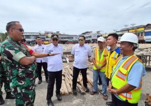 Walikota Sungaipenuh Terus Pantau Progres Percepatan Pasar Beringin Jaya 