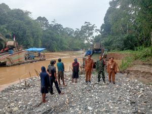 Camat Batang Masumai Tegas Hentikan Tambang Emas Ilegal di Sungai Masumai
