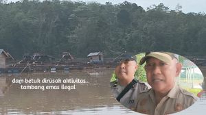 Wartawan Dihadang Preman Saat Liput Tambang Ilegal di Dam Betuk Merangin