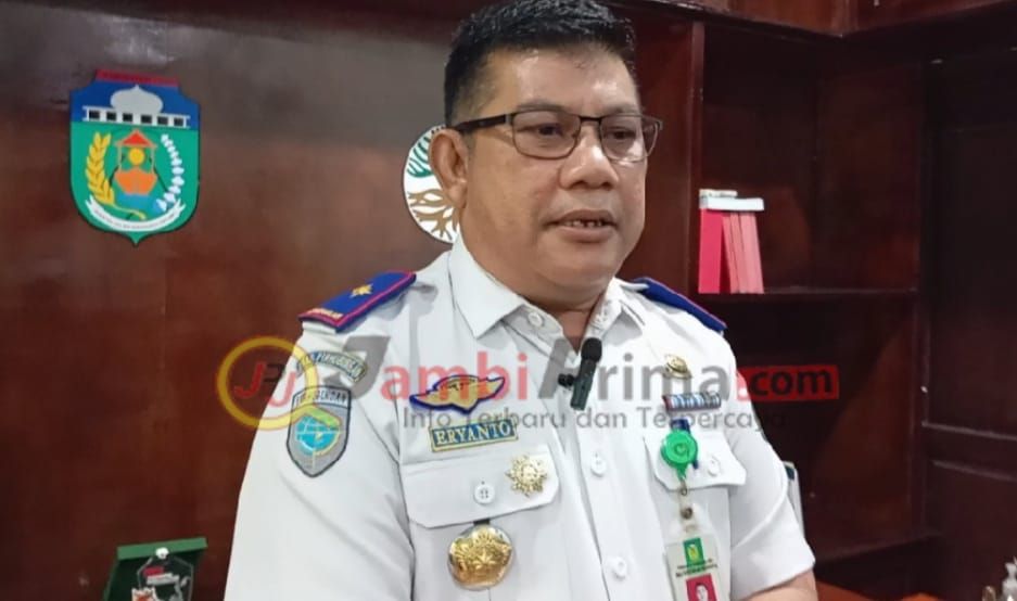 Kadis lh-hub kab Tebo Drs Eriyanto