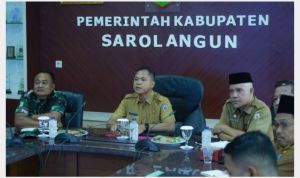 Wabup Gerry Ikuti Evaluasi KDKMP Bersama Presiden Prabowo