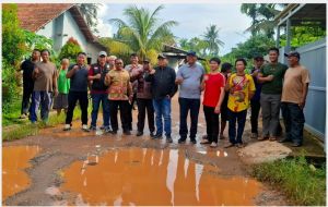 Jalan Rusak Parah di Lingkar Selatan, Ketua DPRD Kemas Faried Pastikan Perbaikan Bertahap