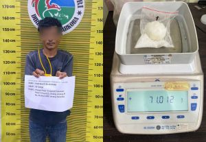 Satresnarkoba Polres Merangin Ciduk Pengedar Sabu 71 Gram di Desa Tanjung